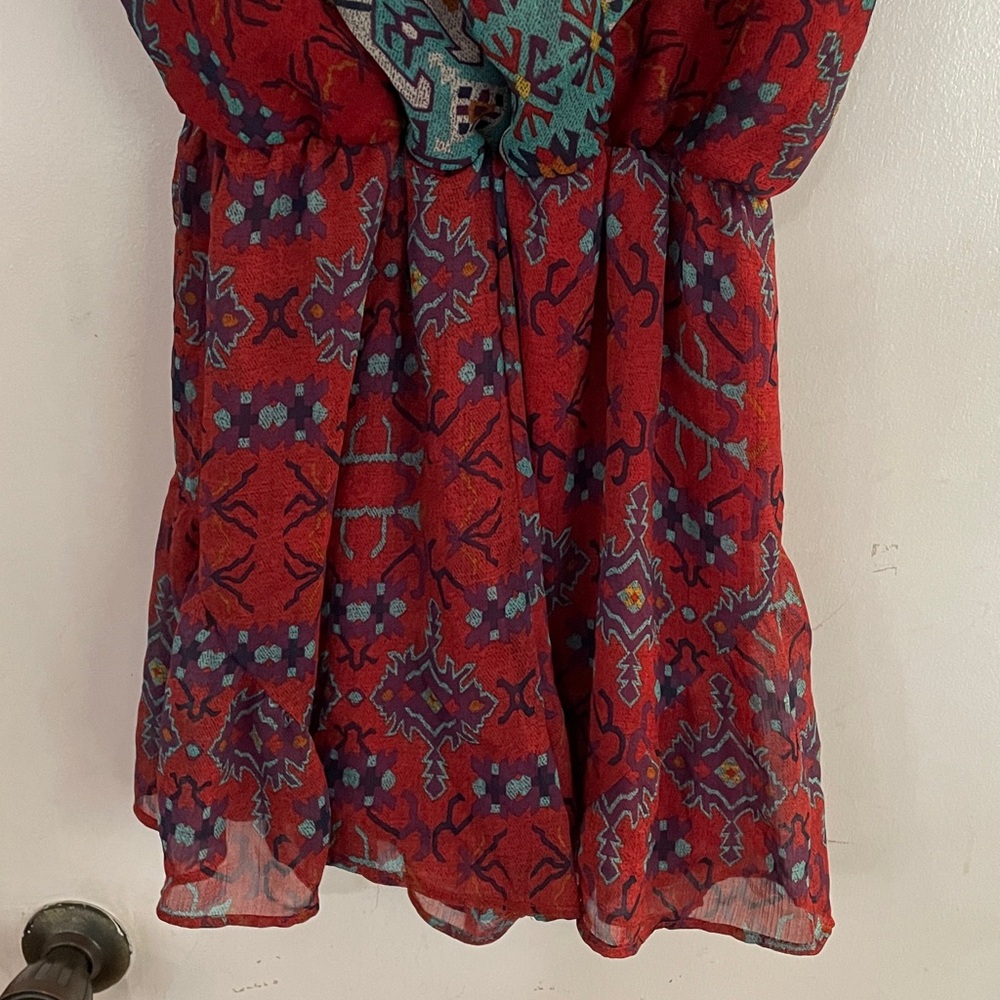 Exhilaration Aztec Patterned Romper Large - Picture 3 of 10